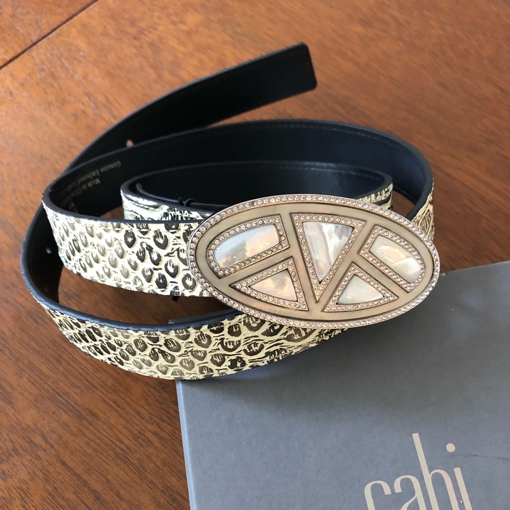 Cabi Emblem Belt, size M